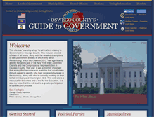 Tablet Screenshot of oswegocountygovernments.com